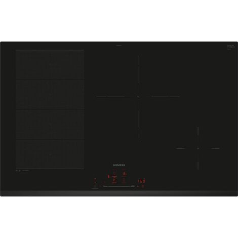 piano cottura a induzione 80 cm 4 fuochi 7400 w nero - EX83RHEC1F - Siemens