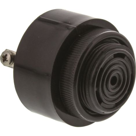 Buzzer RS PRO 85dB impulsion lente, 28V c.a. / V c.c. max, Montage à visser ( Prix pour 1 ) (1/2)