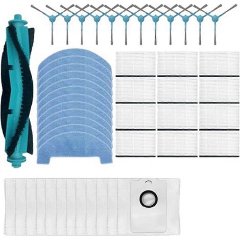 Pour 2499 Ultra Home Advanced Titanium/Atvel R80 Base Brosse Principale Filtre Chiffon Sac à Poussière Pièces (1/4)