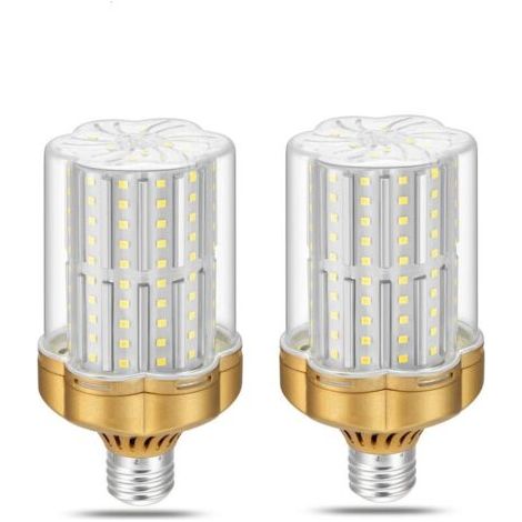 Ampoule LED E27 30W, Blanc froid 6000K(Équivalent 250W Ampoule Incandescente) 3500LM Non Dimmable, Sans Scintillement Lot de 2 (1/4)