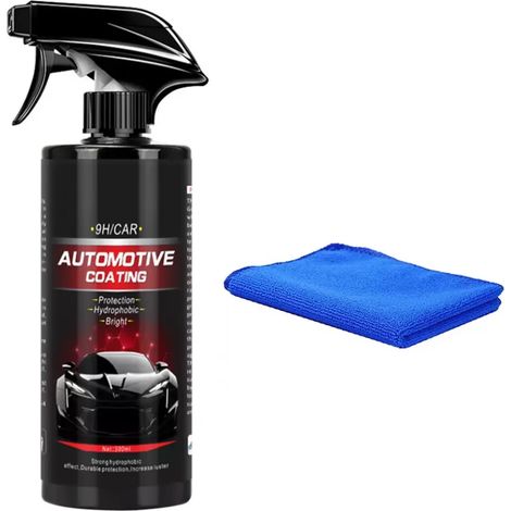 Revêtement Céramique Nano Hydrophobe Pour Vitres Et Carrosserie - 500 ml - Protection Antirouille Et Répulsion D'Eau - 1 Unité (1/5)