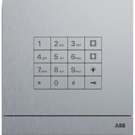 Module Clavier Autonome Acier Inoxidable 2TMA200160X0005 ABB M2700KP-S