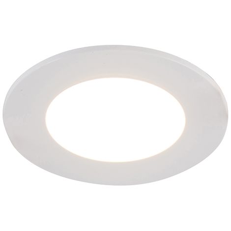 Recessed Spot White Incl. LED 3-Step Dimmable IP65 - Blanca