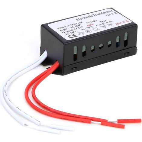 Convertisseur de tension de transformateur électronique 220V à 12V Pilote d'alimentation intelligent (60W) (1/5)