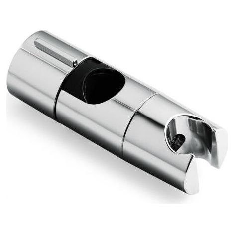 Support Pommeau de Douche,Support Douchette réglable de 19 à 25 mm de diamètre,Support de Douche pour Barre de Poussée Réglable,Mural Coulissant de Remplacement pour Salle de Bain,Chromé (1/5)