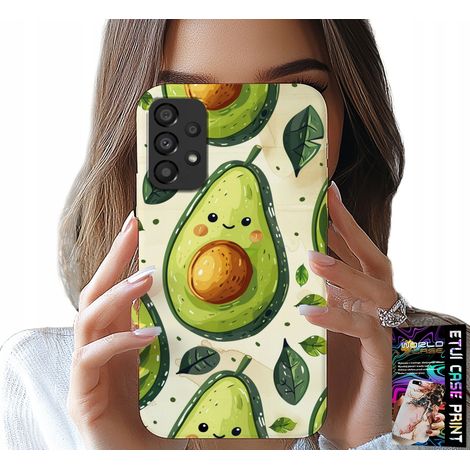 Custodia per Samsung Galaxy A23 5G - simpatica custodia con avocado sorridente (1/5)