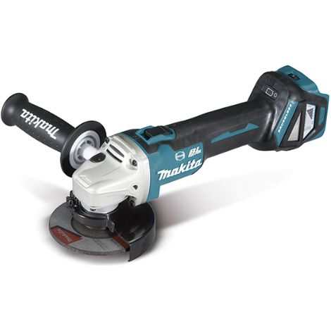MAKITA DGA463 MINIAMOLADORA 115 MM A BATERÍA 18V LXT EQUIPAMIENTO Sólo máquina en caja de cartón (1/2)