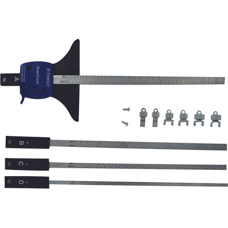 Tivoly – Guide de sciage universel pour scies circulaires et sauteuses – Rail de guidage 1,2m – Pour bois dur et teck – Système à double tête adaptable