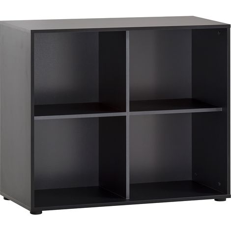 Aktenregal in schwarz 100 cm HUNTSVILLE-80 (1/4)