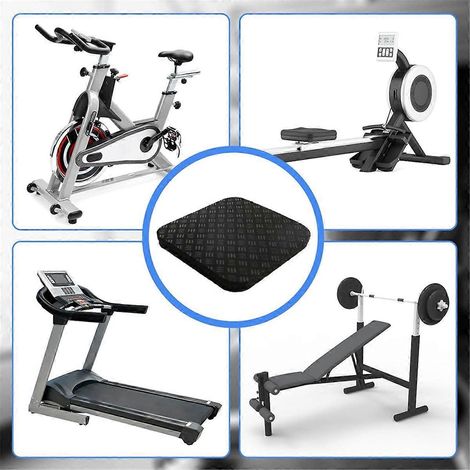 Set mit 8 Silikon-Laufbandpads für Laufmatten zur Geräuschreduzierung beim Training. (1/5)