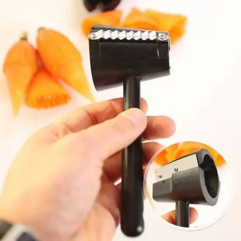 Éplucheur Rouleur - Spiraliseur Râpe Trancheuse Pour Légumes Racines - Accessoire Cuisine Polyvalent - 3 Pièces (1/5)