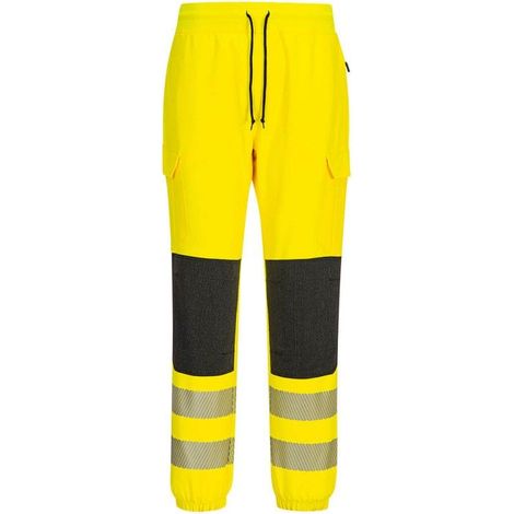 Jogging Haute-visibilité Pw3 Flexi - S - Jaune/noir - Portwest (1/2)