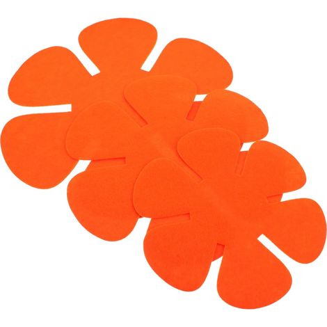 12 pan protectors with non-slip base, heat-resistant cushions for table, griddle