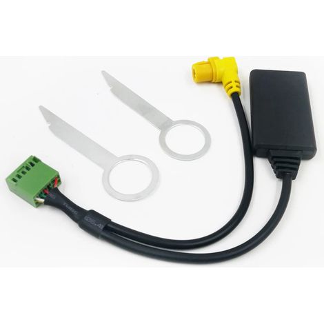 Adaptateur de câble AUX Bluetooth 5.0 MMI 3G AMI 12 broches pour entrée audio sans fil, compatible avec A4, A6, Q5, Q7, A5 et S5. (1/5)
