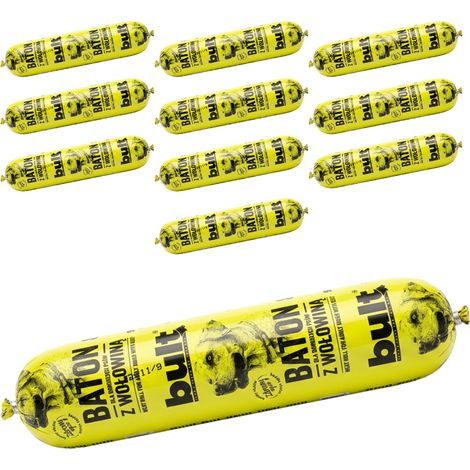 BULT Komplettes Nassfutter für Hunde, Riegel, Rindfleisch, 10 x 900 g (1/2)