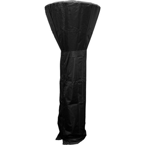 Housse de protection pour chauffage de terrasse, tissu Oxford 210D, anti-poussière, 221 x 85 x 48 cm, noir (1/2)