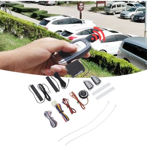 (Video verfügbar) Intelligentes Ein-Knopf-Startsystem mit Diebstahlsicherung DC12V PKE 12V schlüsselloser Zugang Universal für Autos (FMK9009-K76) (Wird mit eingebauter Knopfzelle geliefert) Bluetooth (1/5)