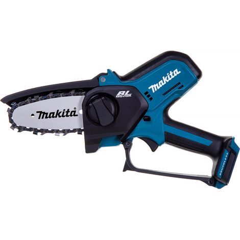 Makita – Scie à chaîne sans fil 10 cm – Élagage branches – Moteur Brushless 12V – Lubrification automatique – Poids léger 1,3 kg