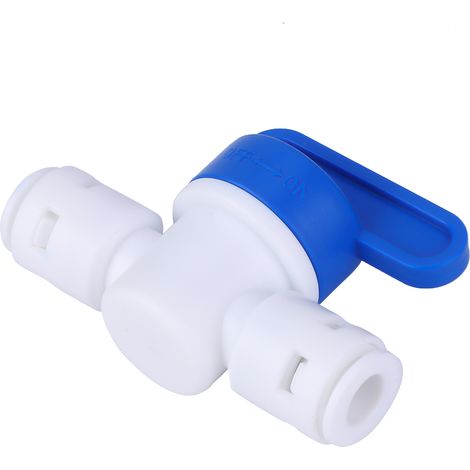 3 Stück G1/4 Rohrverschraubung Kugelhahn PE-Rohr Wasserschlauchverbinder Schalter für Entwässerungssystem (1/5)