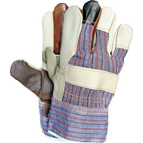 GUANTES DE TRABAJO DE CUERO RLKPAS TALLA 10