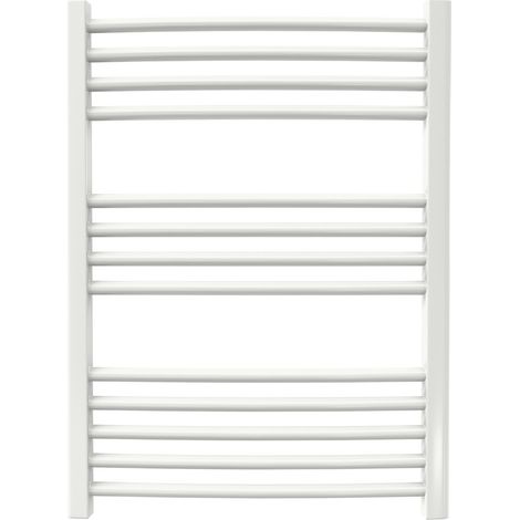 RADOX Sèche-serviette à eau chaude mural - Celsius blanc - 800 x 600 mm - 13 tubes - 335 W (1/2)