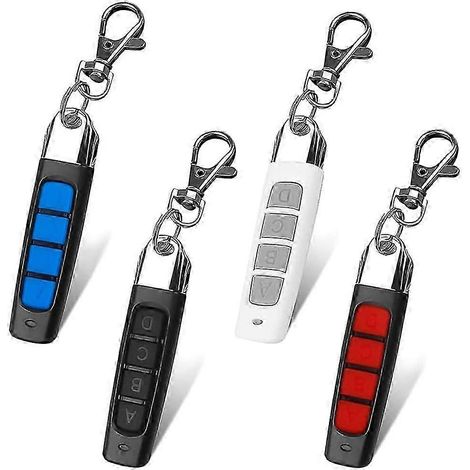 Duplicateur de télécommandes de portail, 4 ouvre-portails électriques 433 MHz pour portes coulissantes automatiques et portes sectionnelles électriques (1/5)