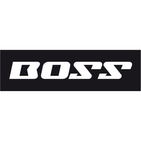 2 Etichette Boss XS: Petchs 2 pezzi scritta BOSS per pettorina Hiking Basic per cani