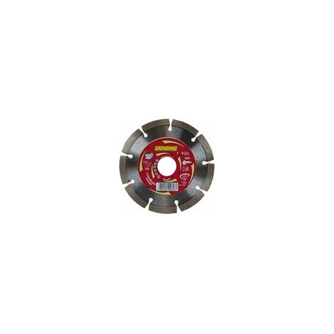 DISCHI DIAMANTATI UNIVERSALI PER MATERIALI DA COSTRUZIONE Ø MM.115- - ø mm.115x2 foro 22,2 corona a settori - 1 blister GRINDING