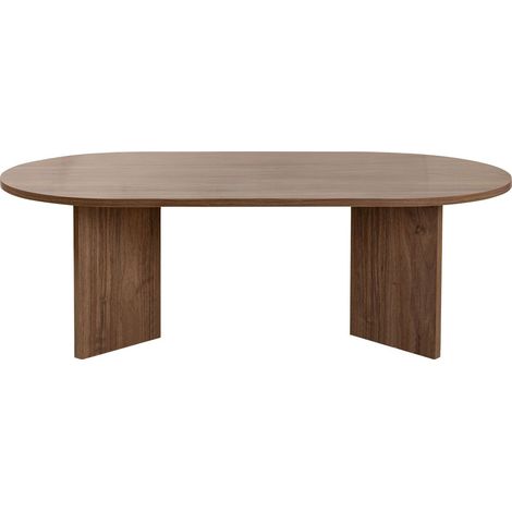 Tavolino da caffè in legno "Sabbia" - 60 x 119 x 40 cm - Noce