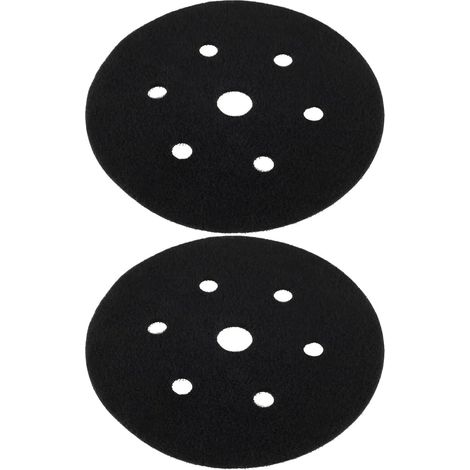 2x Disques de Protection Autocollants de 6 Pouces pour Ponceuse à Sable Compatible avec Ve-lcro Et La Ponceuse 150 X 3 Mm (1/5)