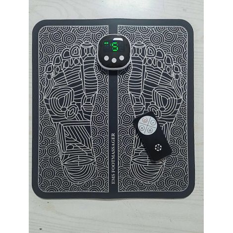 Tapis de massage des pieds EMS pour la neuropathie, stimulateur et masseur pour améliorer la circulation et soulager la douleur liée à la fasciite plantaire. (1/2)