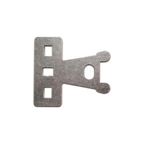 PORTALUCCHETTO PIANO VERTIC ACC ZINC 8X110 MM- 2,0 pz