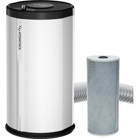 Purificateur d'Air, Filtres Remplaçables, Extracteur de Fumée Pour Graveur Laser, Système de Filtration à 7 Couches, Kit de Filtres HEPA (1/5)