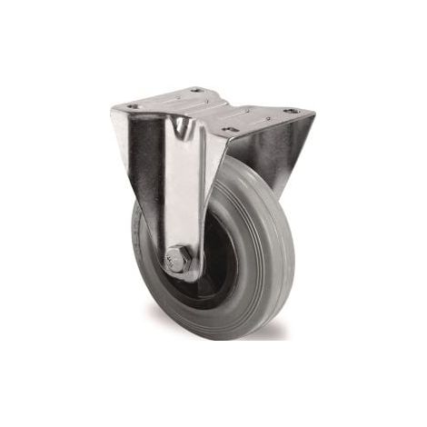 Rueda  giratoria  200mm  205kg  VG  Rodamiento  de  rodillos  135x110mm  PP  TECWERK (1/2)