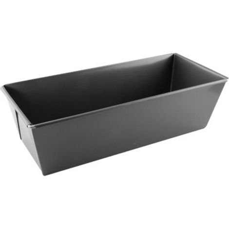 Moule à gâteau rectangulaire LAUXA HOME, aluminium, 26 x 11,5 x 7,5 cm, antiadhésif