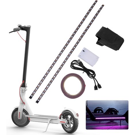 Bande LED pour Xiaomi M365 - Éclairage personnalisé scooter électrique (1/4)