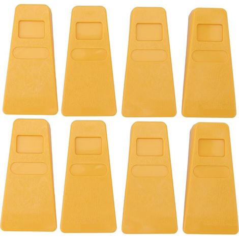 8 pièces cales de coupe tronçonneuse en plastique 5,5 pouces pour la coupe des chutes d'arbres (1/5)