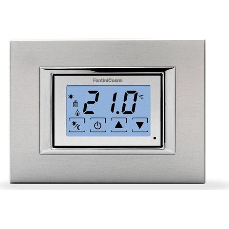 Fantini-Cosmi Thermostat électronique blanc moderne