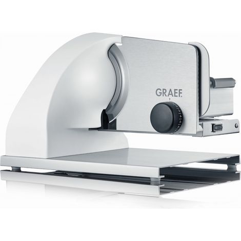 Graef SKS 901 Elektroschneider aus Edelstahl Weiß