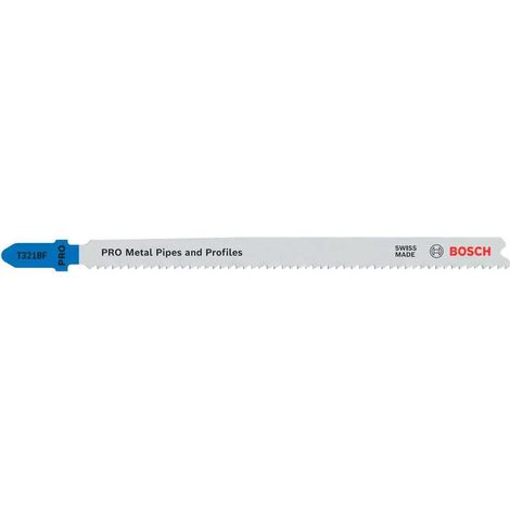 Bosch PRO Metal Pipes and Profiles T321BF lame argenté