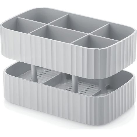 Guzzini - Eco-Kitchen DRAIN&SAFE, Scolaposate - Grigio Opaco, 17x10xh11 cm - 17820033 (1/4)