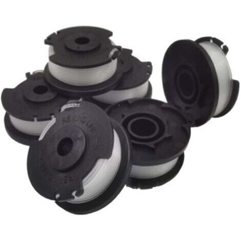 Accessori per tosaerba HT-19-401-003-06 Bobina di ricambio per testina di taglio, filo per decespugliatore da 1,65 mm. Quantità: 4,9 m (16 piedi). 4 pezzi.