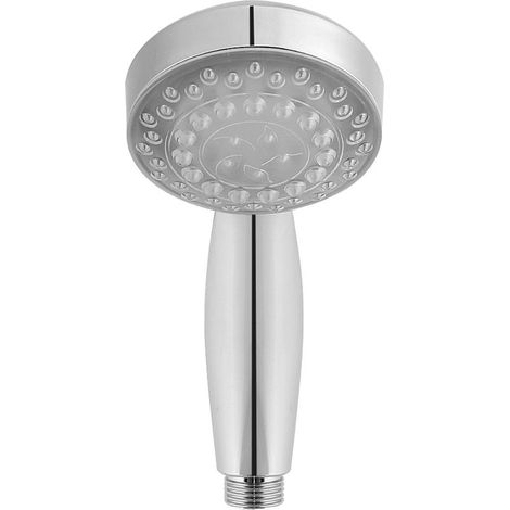 Cabezal de ducha LED con 3 colores cambiantes, luz de brillo de agua y sensor de temperatura para baño. (1/5)