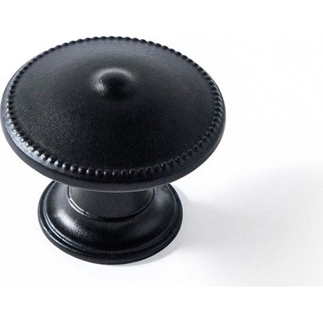 Lot De 4 Boutons De Meuble Rond Zamak Peint H.22 X L.30 X P.30 Mm (1/5)