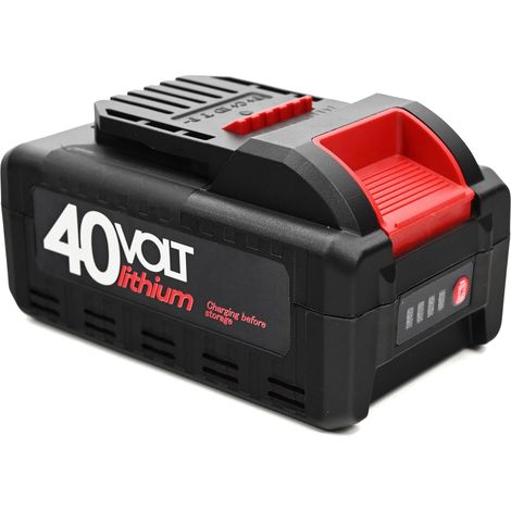 Lgaac-Aku002 Batterie Pour Outils De Jardin 40 V 4 Ah Convient Pour Tondeuse À Gazon, Taille-Haie Et Coupe-Bordure, Batterie Puissante (1/5)