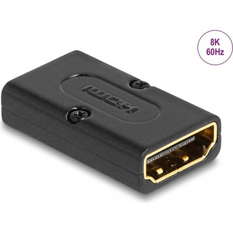 Empalmador Adaptador HDMI hembra-hembra 8K 60 Hz metal