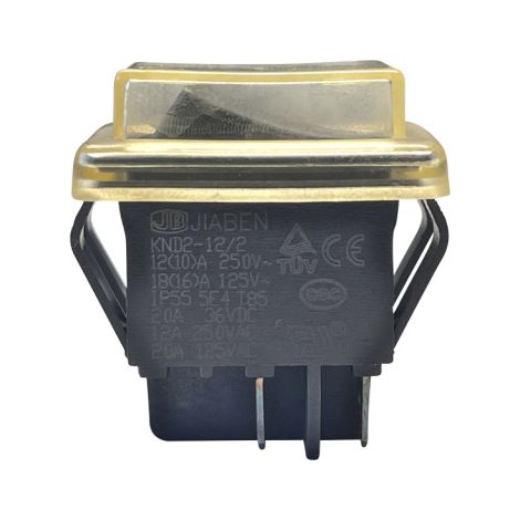 JIABEN KND2-12/2 Wippschalter 250V 20A 4Pin Schalter (1/4)