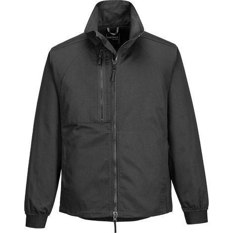 Chaqueta elástica de trabajo WX2 Stretch de páneles combinados PORTWEST CD885 L Gris metálico (1/2)