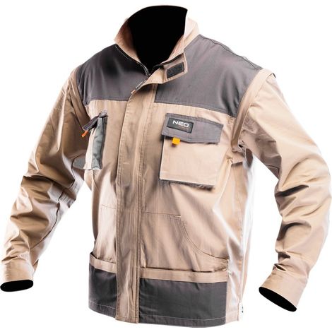 Sweat-shirt de travail 2 en 1 en coton, taille S/48 (1/5)