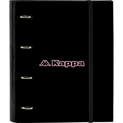 Raccoglitore ad anelli Kappa Silver pink Nero Rosa 27 x 32 x 3.5 cm (1/2)